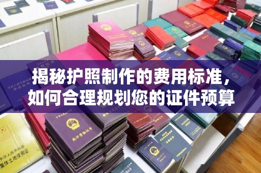博乐揭秘护照制作的费用标准，如何合理规划您的证件预算？